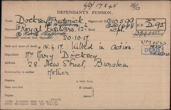 Frederick Docksey