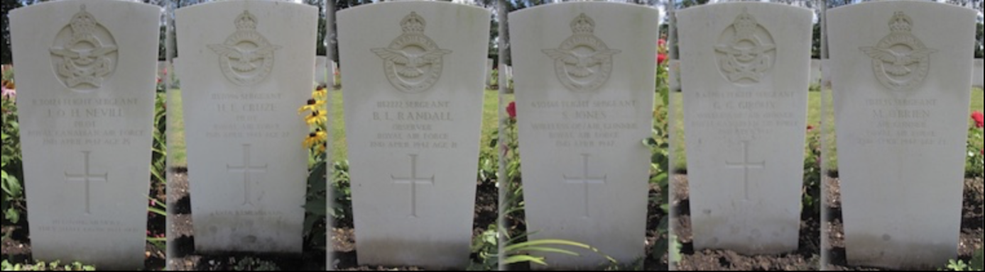 Air crew grave