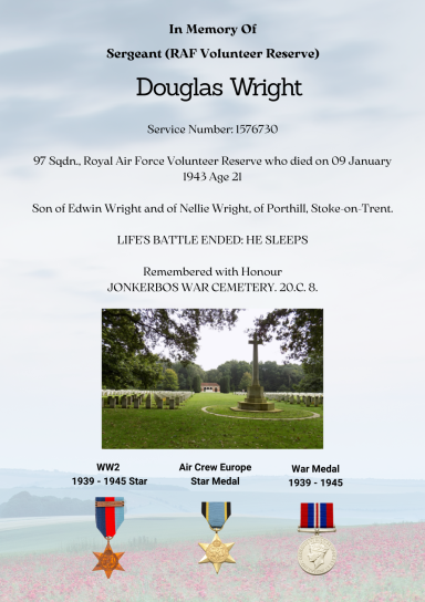 Sgt. Douglas Wright 1576730
