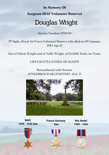 Sgt Douglas Wright 1576730